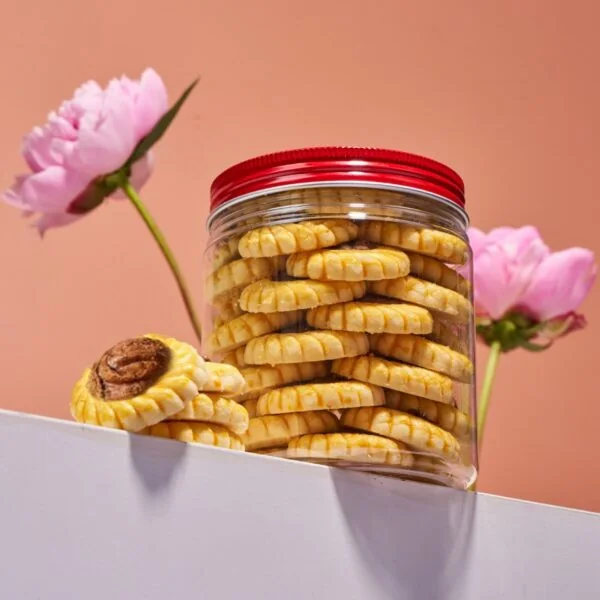 Nutella Butter Cookies (Biscoff Base)