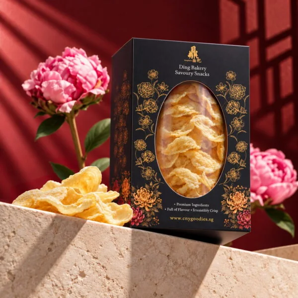 Savoury Snacks Golden Belinjau Crackers