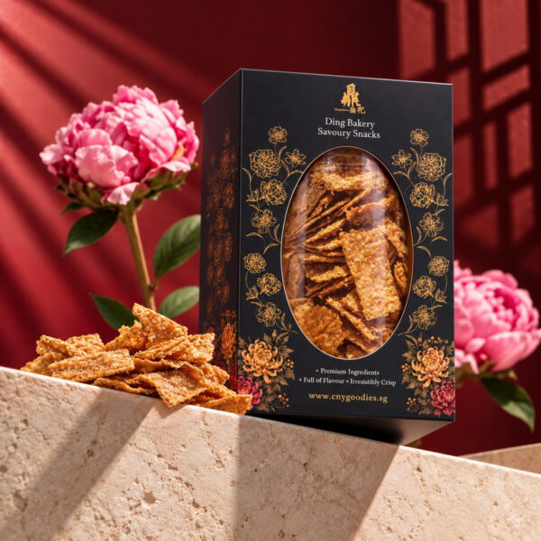 Savoury Snacks Black Truffle Salted Egg Bean Curd Skin