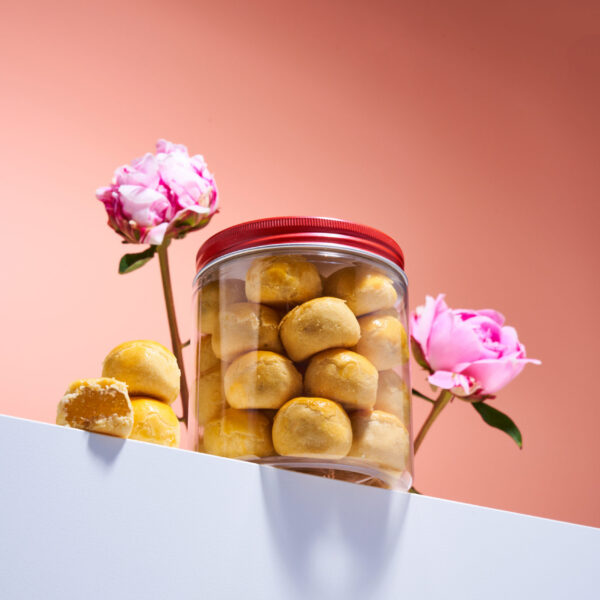 Salted Egg Pineapple Ball by Ding Bakery