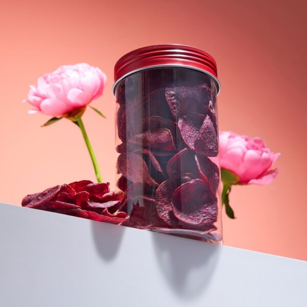 Crispy Purple Sweet Potato Crackers